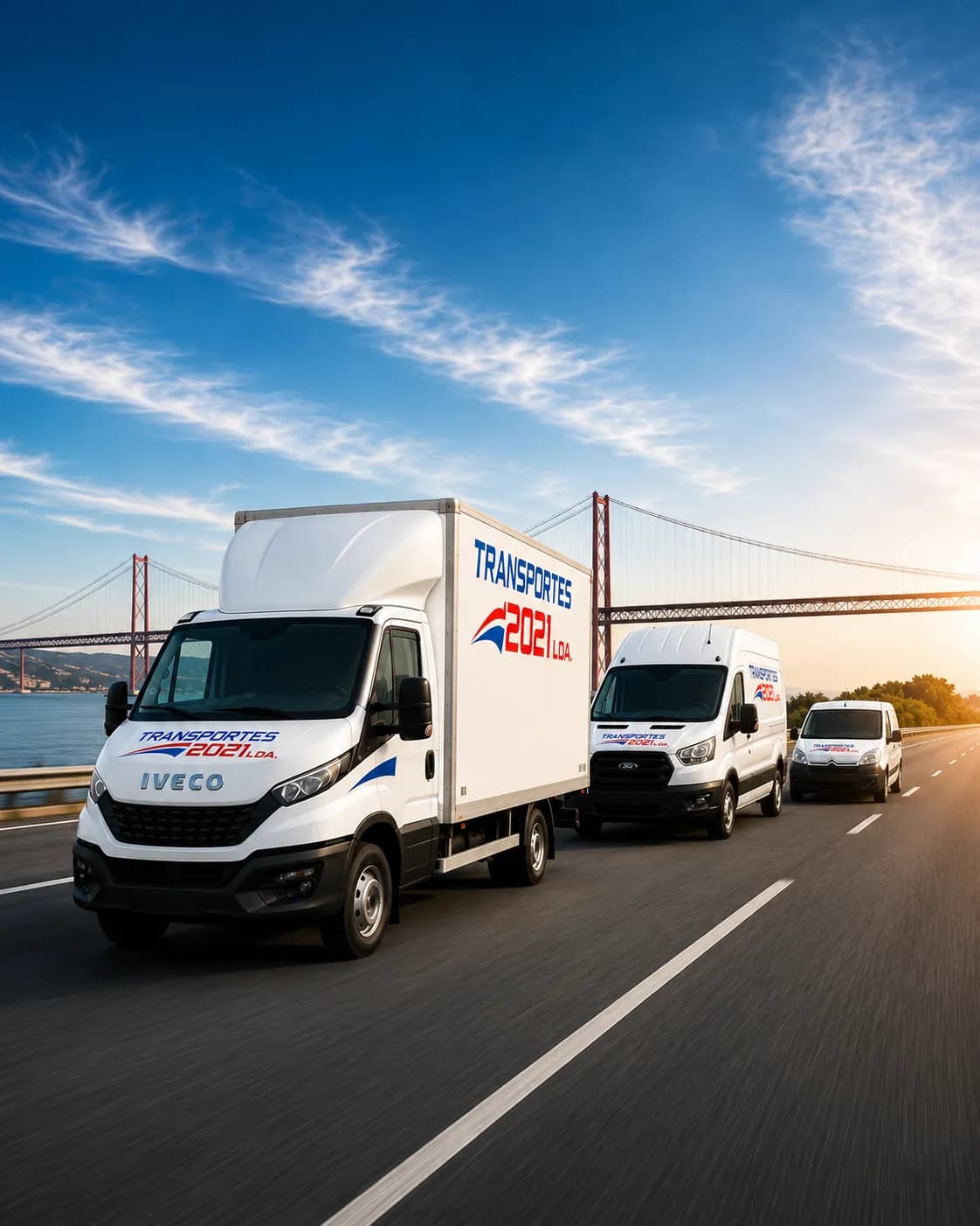Operações de logística e transporte rodoviário em Portugal